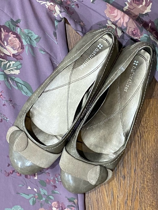 Naturalizer Shoes - Naturalizer ‘Hasten’ Taupe/Gray Ballet Flats